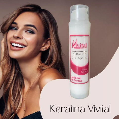 Mascarilla Capilar Keratina Vivital Restauración 200 Ml Mascarilla Capilar Keratina Vivital Restauración 200 Ml