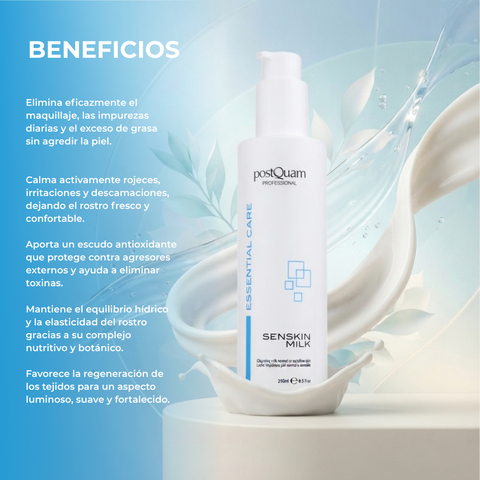 Leche Limpiadora Piel Normal o Sensible 250 ml / 500 ml