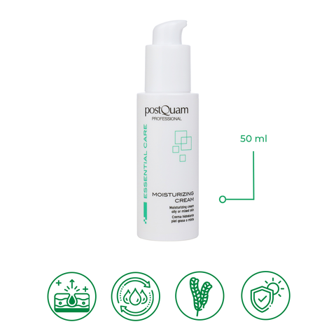 Crema Hidratante para Piel Grasa o Mixta Essential Care 50ml / 200ml