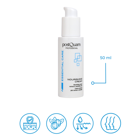 Crema Nutritiva Piel Normal y Sensible con Karité y Aceite de Almendras 50ml / 200ml