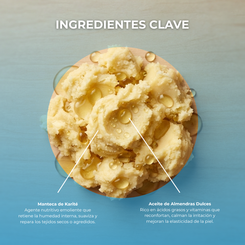 Crema Nutritiva Piel Normal y Sensible con Karité y Aceite de Almendras 50ml / 200ml