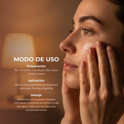 Crema de Noche Anti Arrugas con Retinol y Vitamina C 50 ml