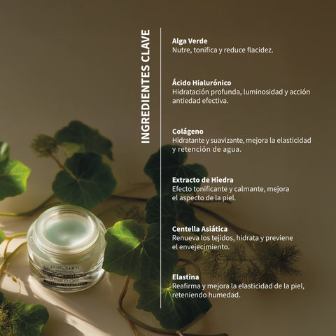 Contorno de Ojos Antiedad con Ácido Hialurónico y Elastina 15 ml