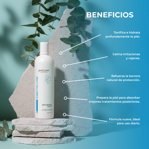Tónico Hidratante Piel Normal o Sensible Essential Care 250 ml / 500 ml