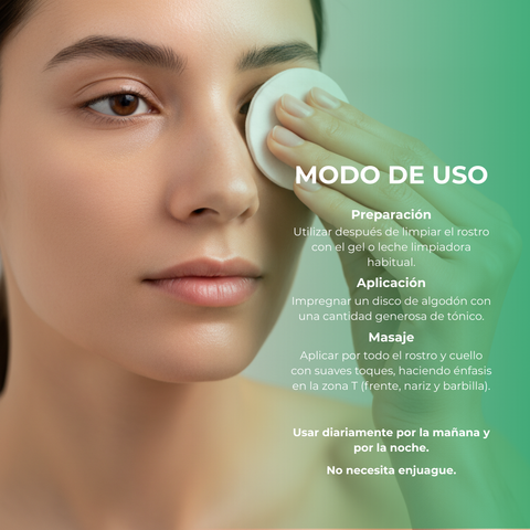 Tónico Facial Astringente para Piel Mixta o Grasa 250 / 500 ml