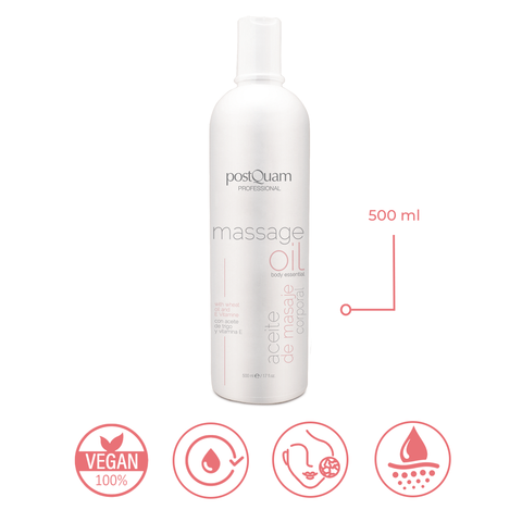 Aceite Corporal para Masaje con Trigo y Vitamina E 500 ml