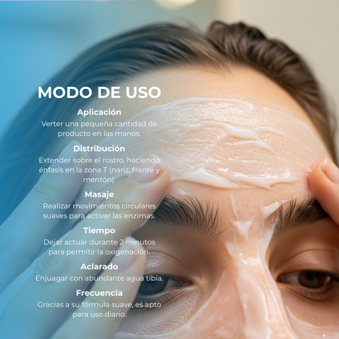 Peeling Facial Oxigenante Piel Normal y Sensible 200 ml