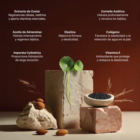 Crema de Caviar Efecto Lifting 24 Horas 50 ml