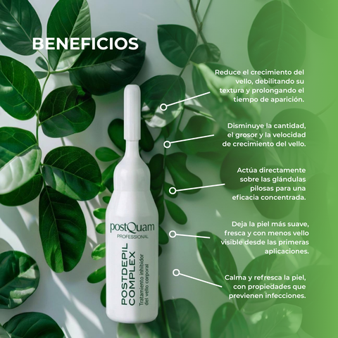 Tratamiento Concentrado Inhibidor de Vello Postdepil 12 x 10 ml