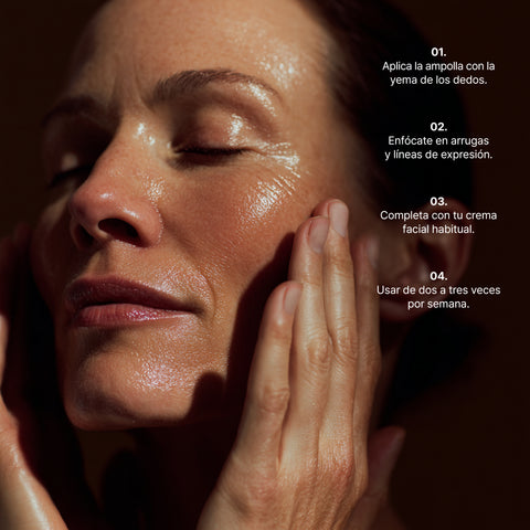 Ampolletas Anti edad Bio Shock con Colágeno y Elastina 12 x 3 ml