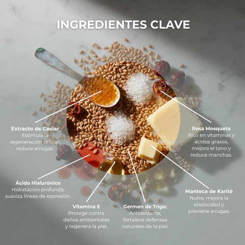 Crema Caviar Regeneradora de Noche Lumière 50 ml