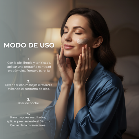 Crema Caviar Regeneradora de Noche Lumière 50 ml