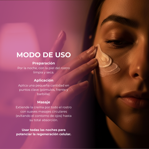 Crema Regeneradora de Noche con Ácido Hialurónico y Ceramidas 50 ml