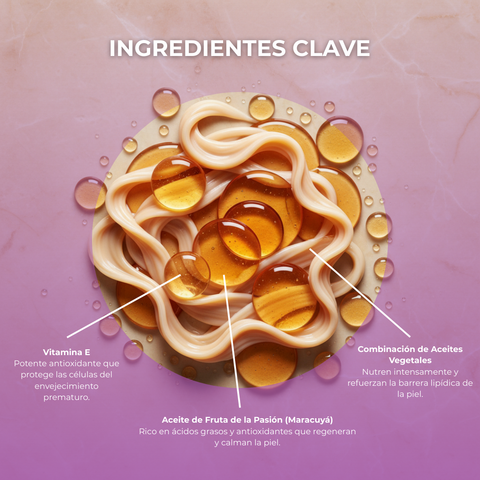 Aceite Corporal con Maracuyá para Masaje 100 ml