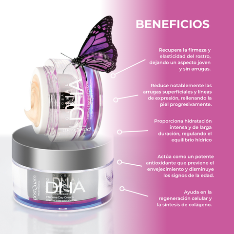 Crema Intensiva de Día Anti Envejecimiento Global DNA 50 ml