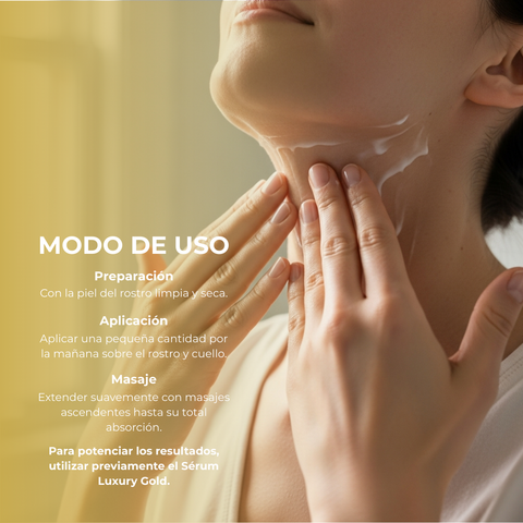 Crema Anti Edad Regeneradora Día Luxury Gold 1% Oro 50 ml