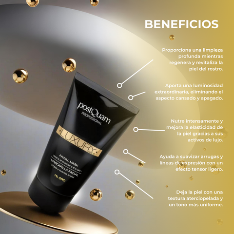 Mascarilla Facial Luxury Gold 75 ml