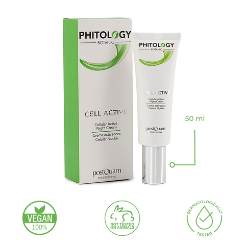 Crema Activadora Celular de Noche Cell Active Phitology Botanic 50 ml