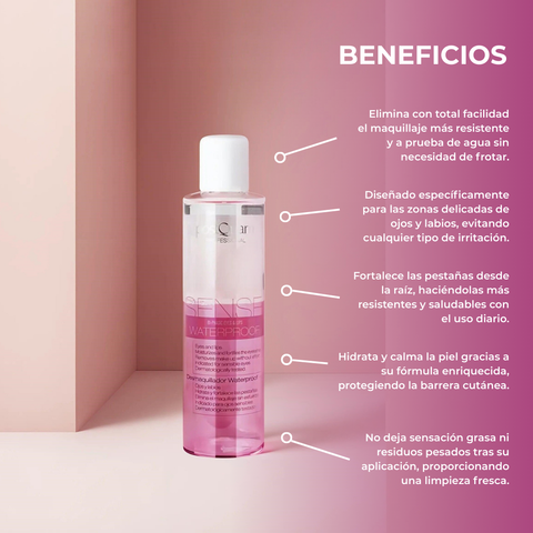 Desmaquillante Bifásico Ojos y Labios Waterproof para Piel Sensible Sense 200 ml
