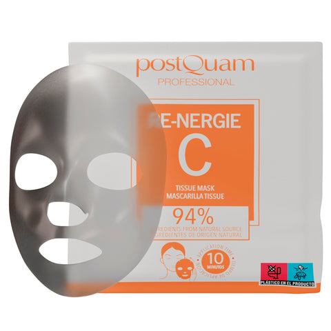 Mascarilla con Vitamina C Luminosidad y Vitalidad 20 ml