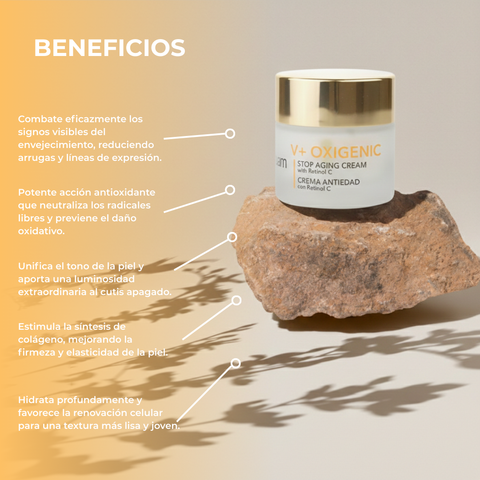 Crema Hidratante Antiedad V+ Oxygenic 50 ml