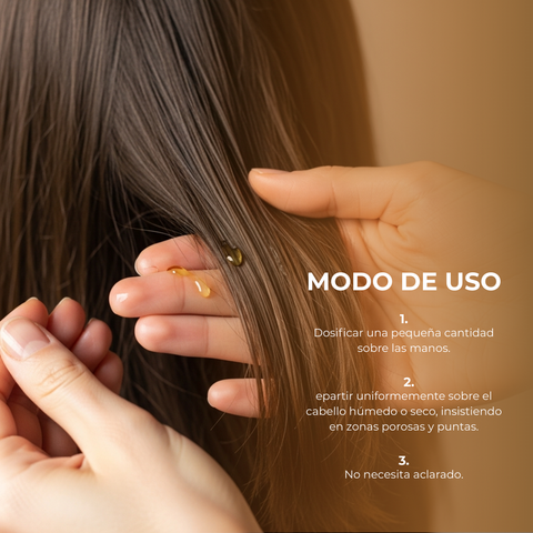 Ampolletas Cabello Fino con Aceite de Argán 6 x 3 ml