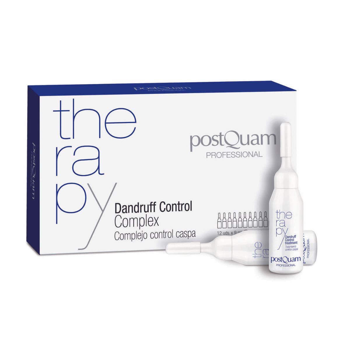 Tratamiento Capilar Anti Caspa en Ampolletas Therapy 12 x 9 ml