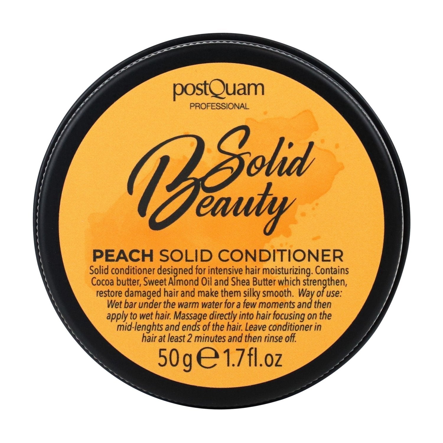 Acondicionador Hidratante Capilar Sólido Durazno 50 g - PostQuam
