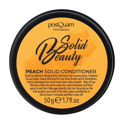 Acondicionador Hidratante Capilar Sólido Durazno 50 g - PostQuam