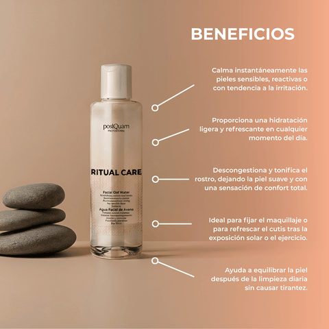 Agua Facial de Avena para Piel Sensible 200 ml - PostQuam