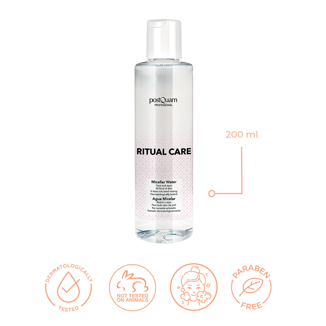 Agua Micelar para Todo Tipo de Piel Ritual Care 200 ml - PostQuam