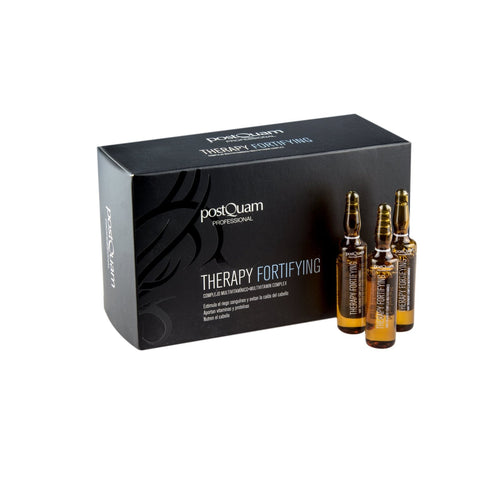 Complejo Multivitamínico Anticaída Fortifying con Placenta 12 x 9 ml - PostQuam