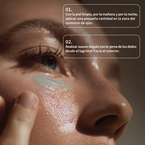 Contorno de Ojos Antiedad con Ácido Hialurónico y Elastina 15 ml - PostQuam