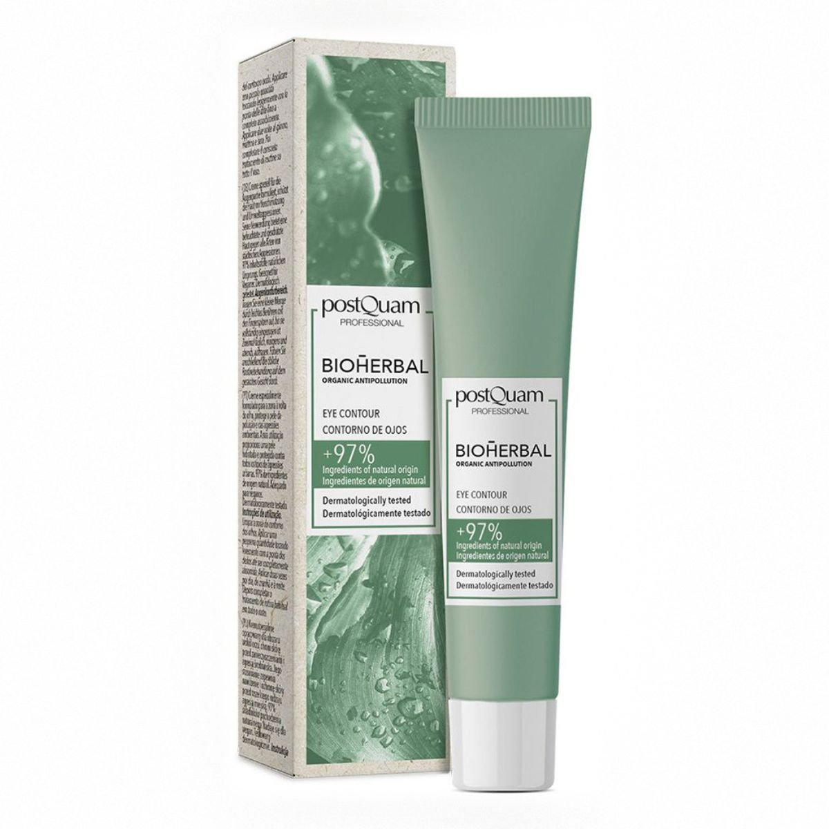 Contorno de Ojos Antipolución Bioherbal Organic 15 ml - PostQuam