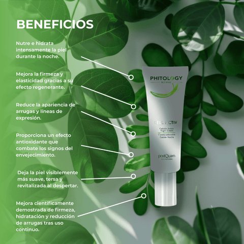Crema Activadora Celular de Noche Cell Active Phitology Botanic 50 ml - PostQuam
