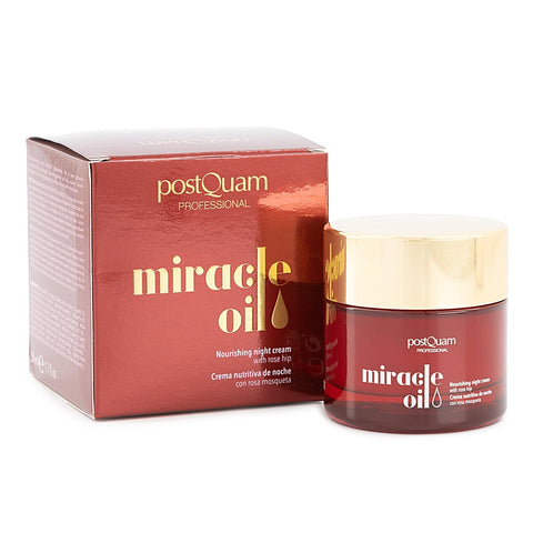 Crema Anti edad de Noche con Rosa Mosqueta Miracle Oil 50 ml - PostQuam