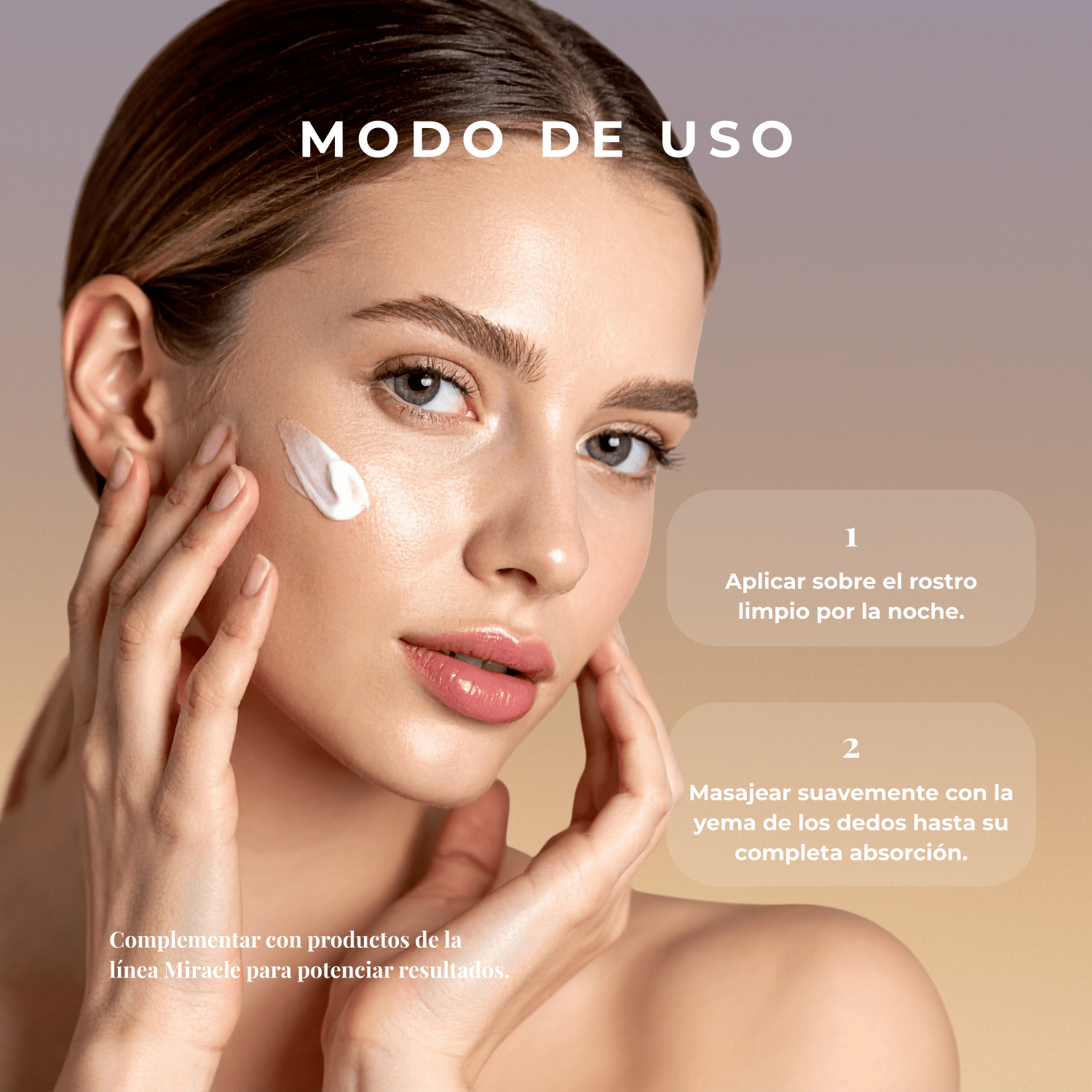 Crema Anti edad de Noche con Rosa Mosqueta Miracle Oil 50 ml - PostQuam