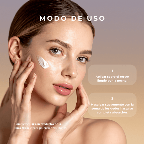 Crema Anti edad de Noche con Rosa Mosqueta Miracle Oil 50 ml - PostQuam