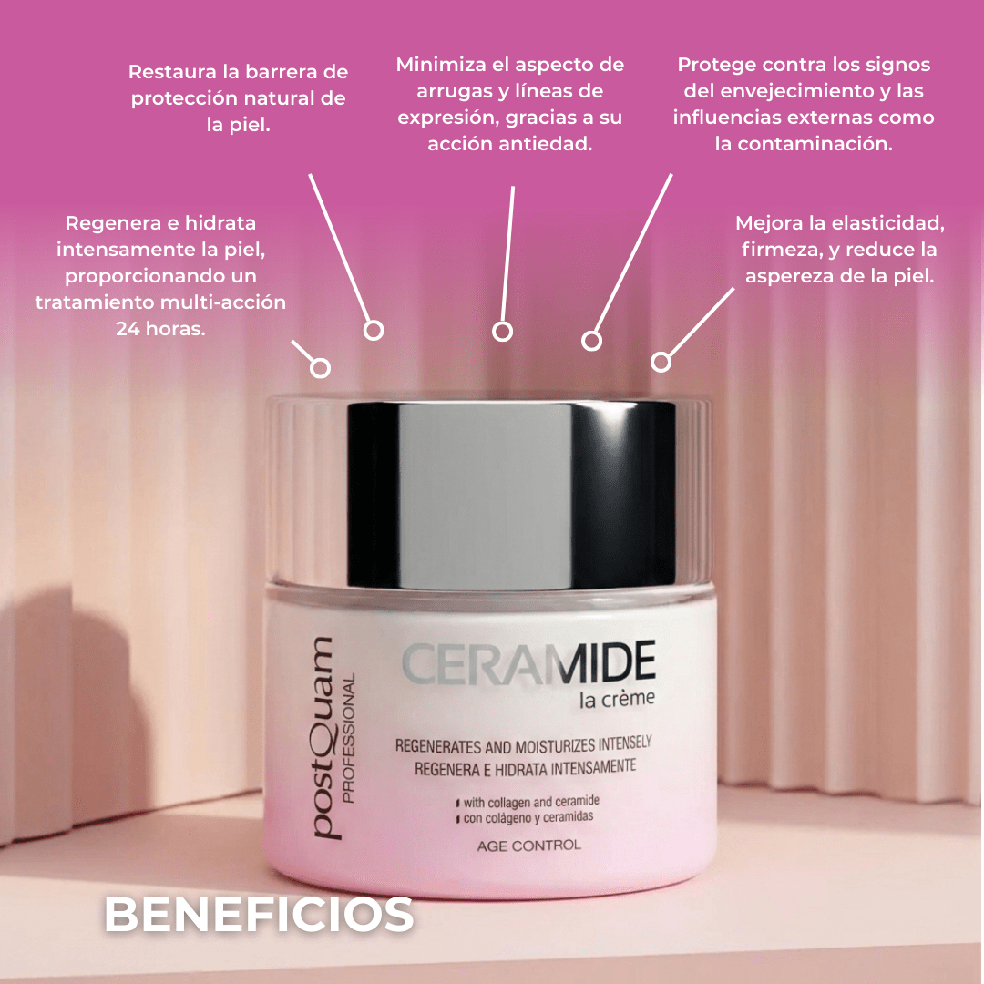 Crema Antiedad Ceramide Regenera e Hidrata 50 ml - PostQuam