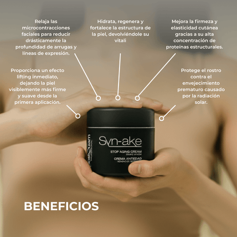 Crema Antiedad Colágeno y Ácido Hialurónico Syn-Ake 50 ml - PostQuam