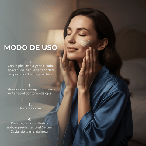 Crema Caviar Regeneradora de Noche Lumière 50 ml - PostQuam