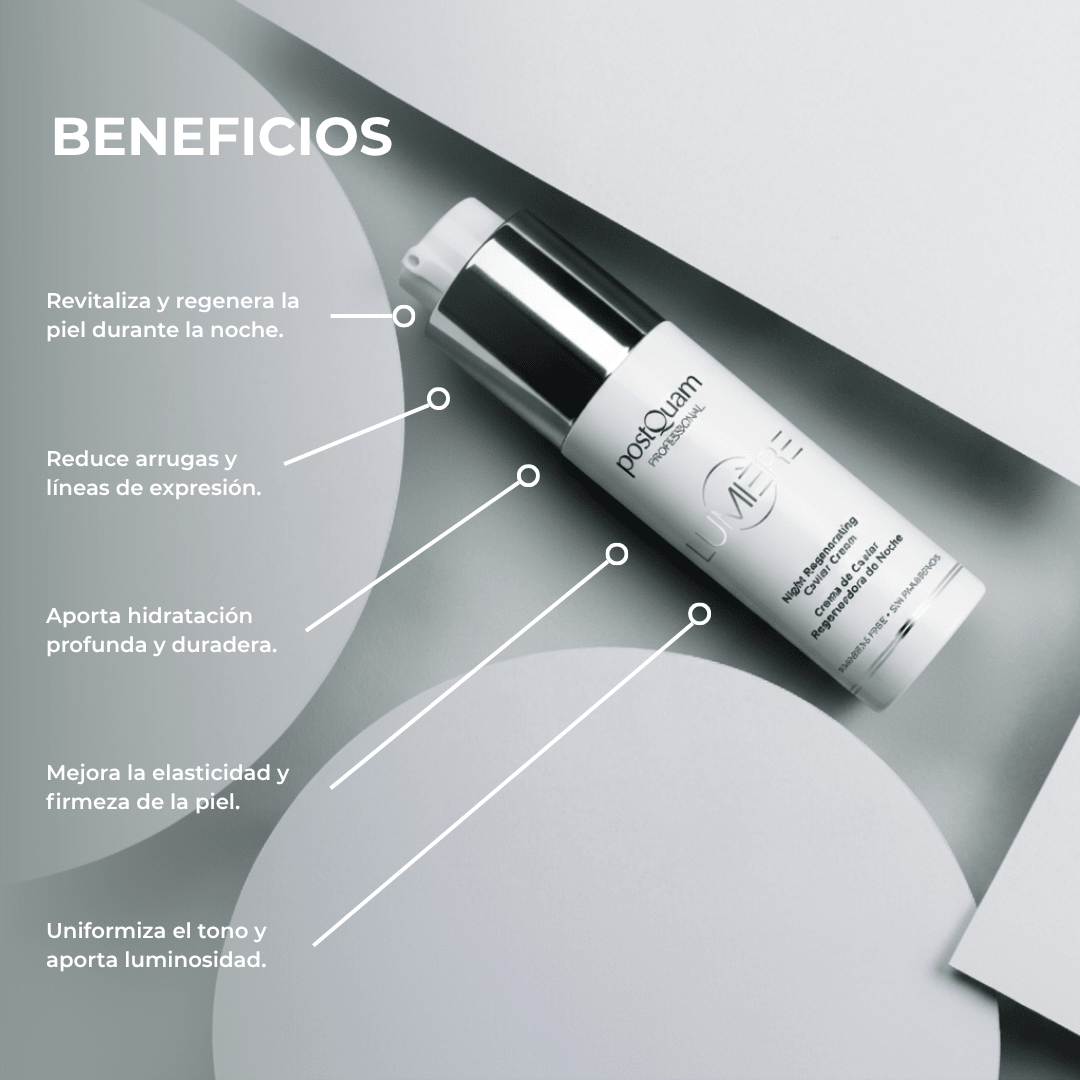 Crema Caviar Regeneradora de Noche Lumière 50 ml - PostQuam
