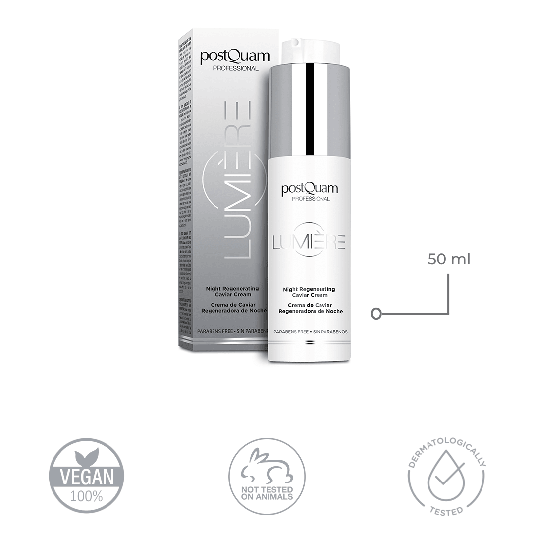 Crema Caviar Regeneradora de Noche Lumière 50 ml - PostQuam