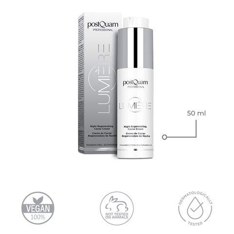 Crema Caviar Regeneradora de Noche Lumière 50 ml - PostQuam