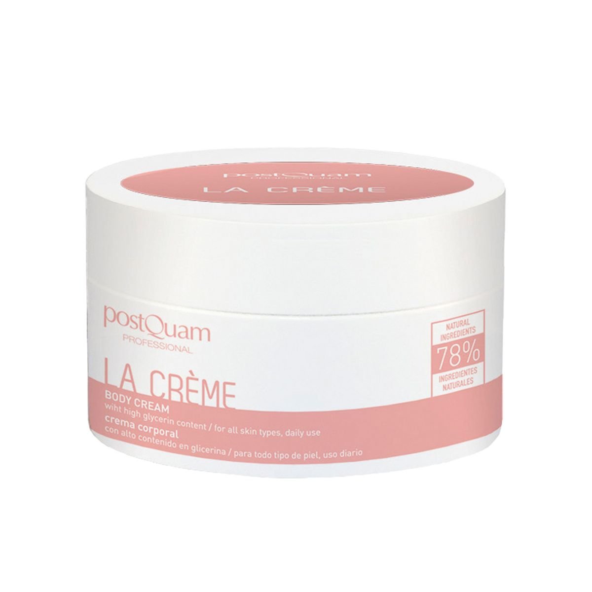 Crema Corporal Alto Contenido Humectante e Ingredientes Naturales 250 ml - PostQuam