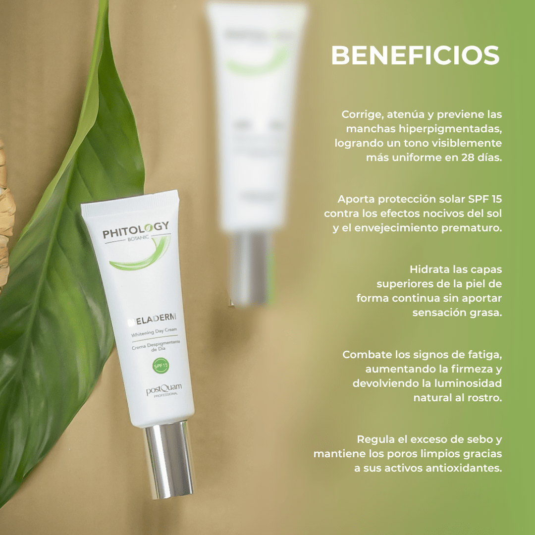 Crema Despigmentante de Día con SPF 15 Meladerm 50 ml - PostQuam