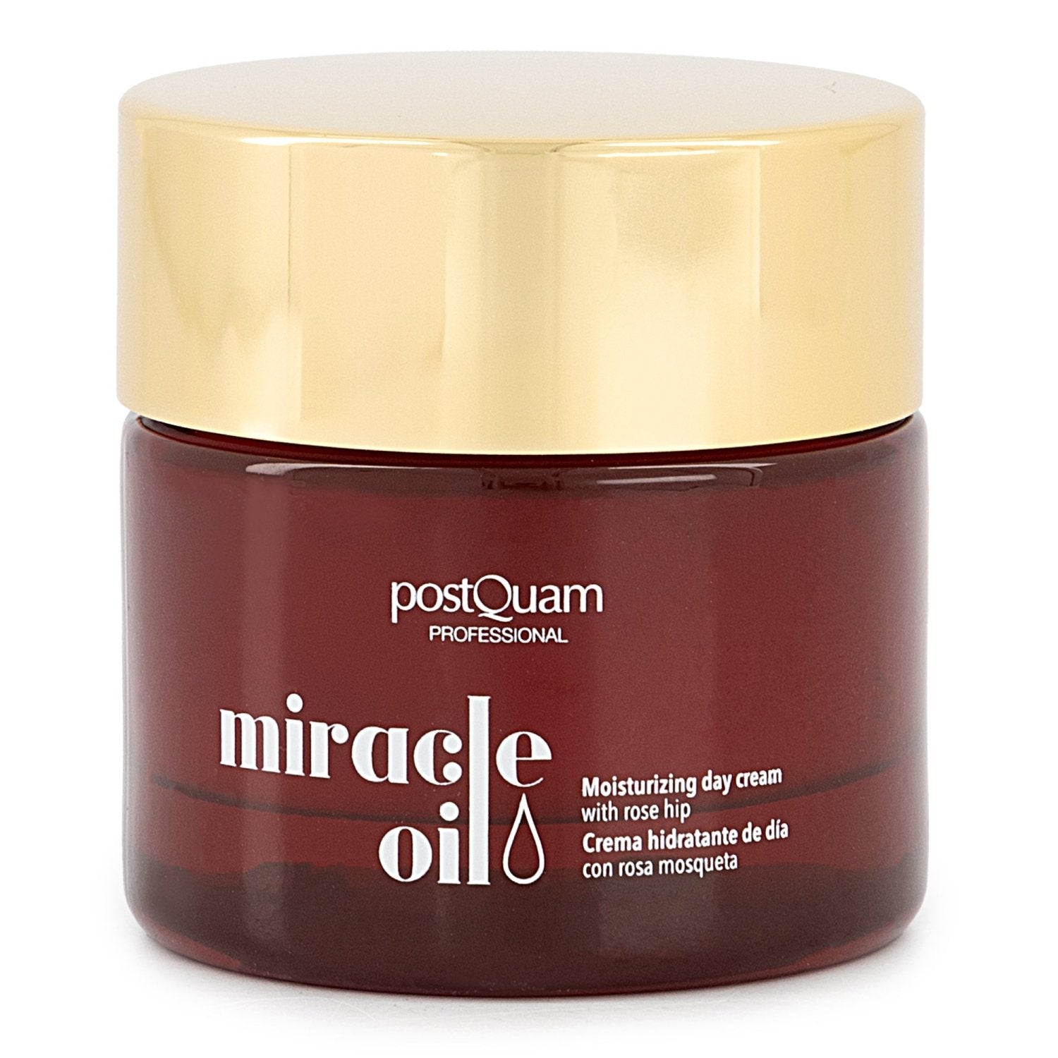 Crema Hidratante de Día con Rosa Mosqueta Miracle Oil 50 ml - PostQuam