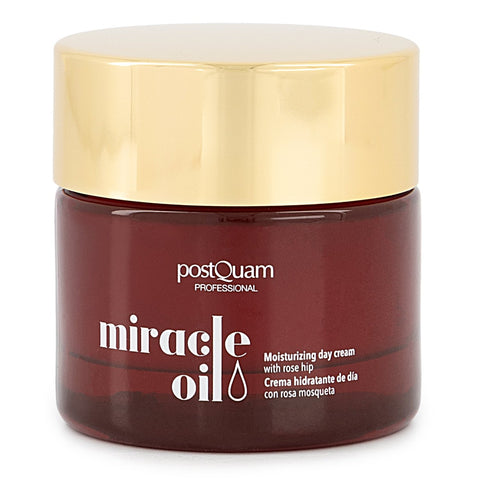Crema Hidratante de Día con Rosa Mosqueta Miracle Oil 50 ml - PostQuam