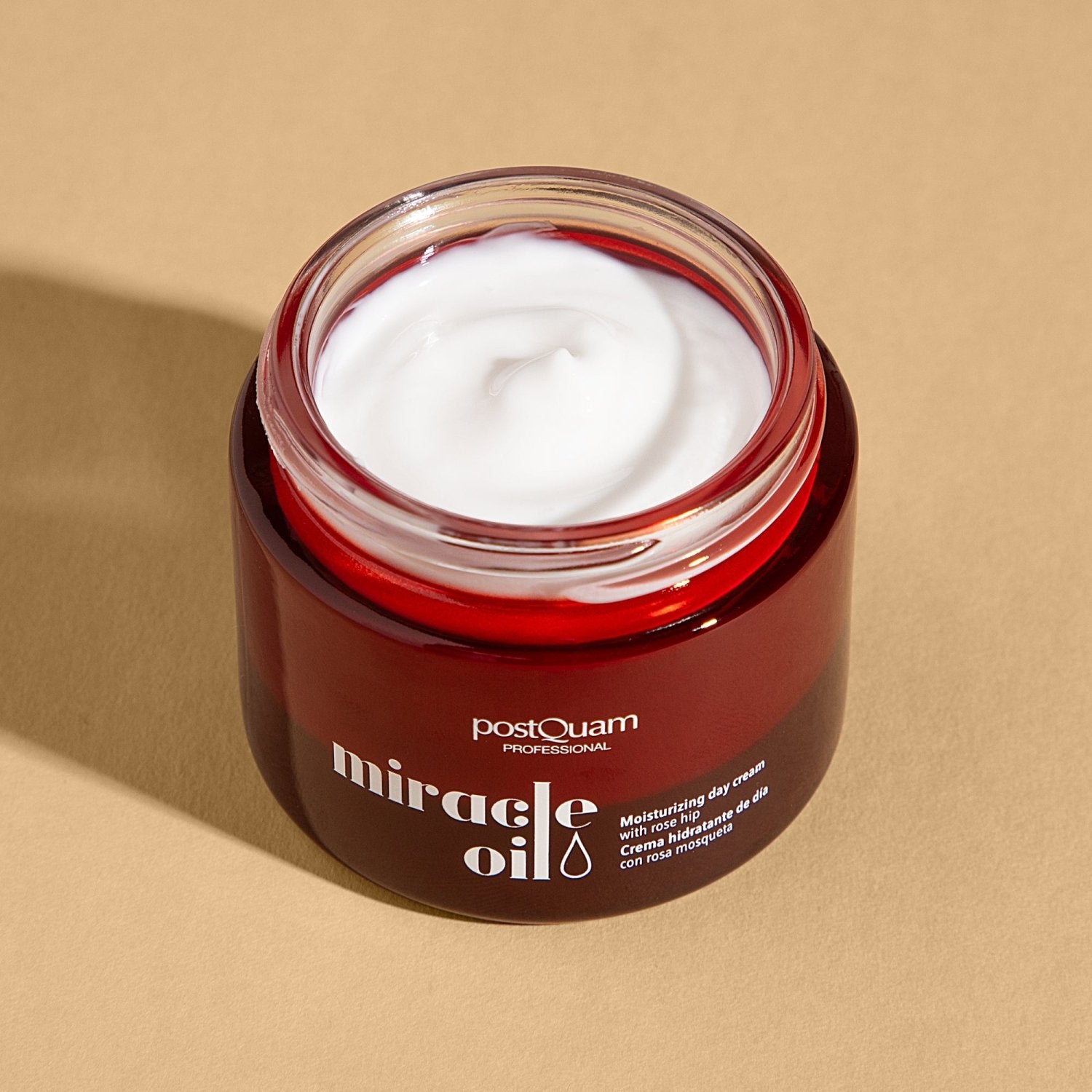 Crema Hidratante de Día con Rosa Mosqueta Miracle Oil 50 ml - PostQuam