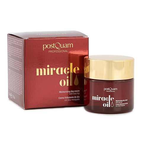 Crema Hidratante de Día con Rosa Mosqueta Miracle Oil 50 ml - PostQuam